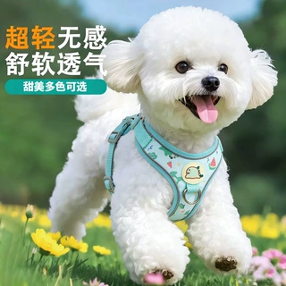 狗狗牵引绳宠物胸背带背心式狗背带小型犬狗绳子狗绳设计防走丢