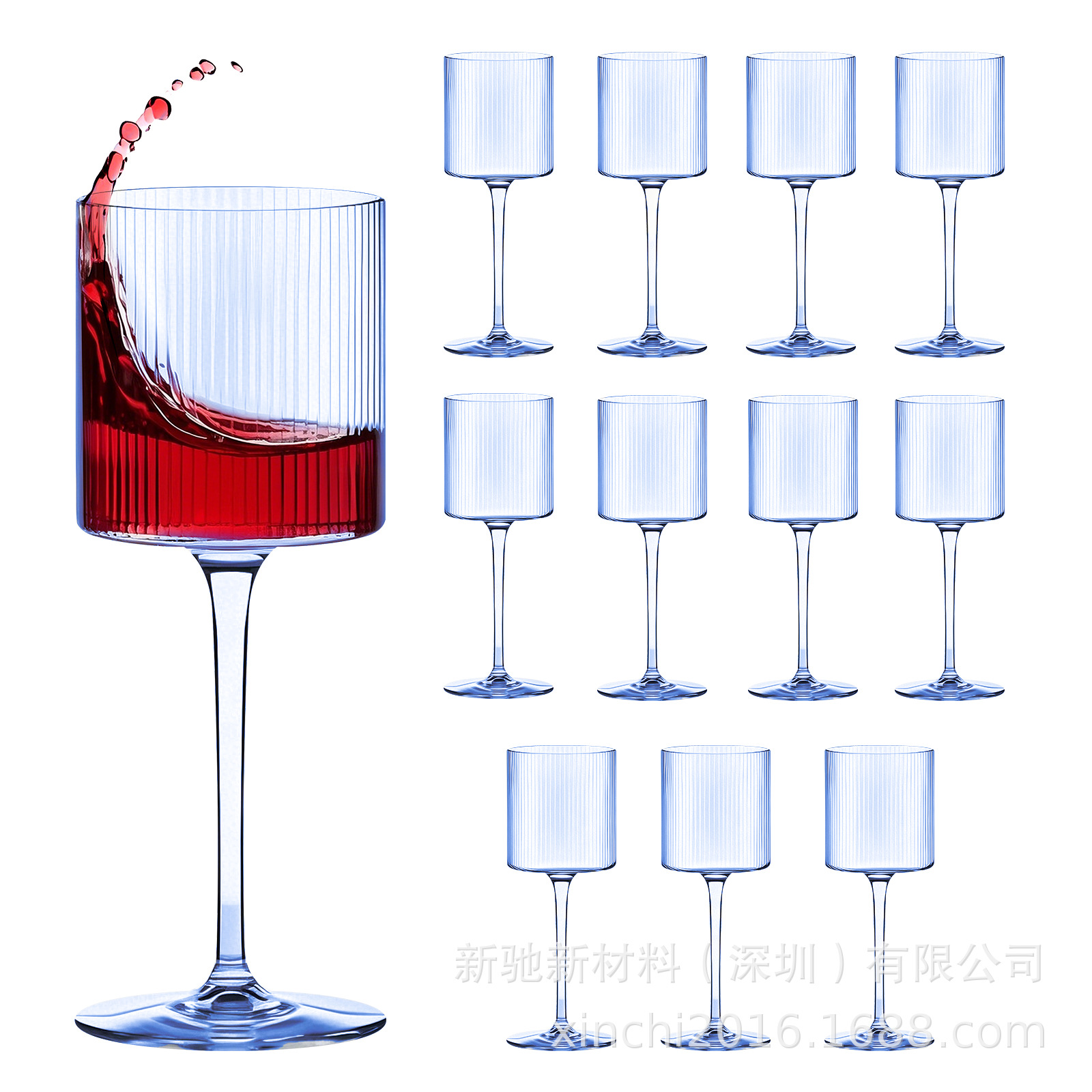 12 унций/360 мл синий