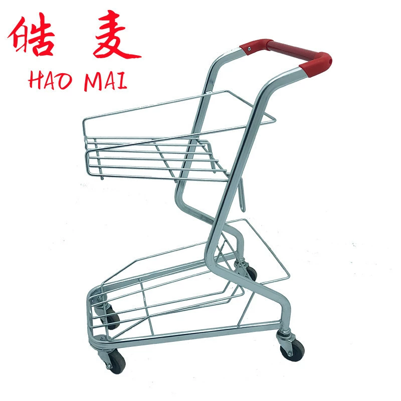 Может быть размещена пластиковая корзина двухслойная корзина тележка КТВ небольшой магазин корзина супермаркета