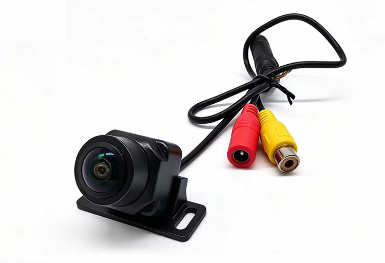 12V Universal Reversing Camera Vehicle-Mounted External Ahd High-Definition Night Vision Wide-Angle Waterproof Navigation Rear View Image Probe