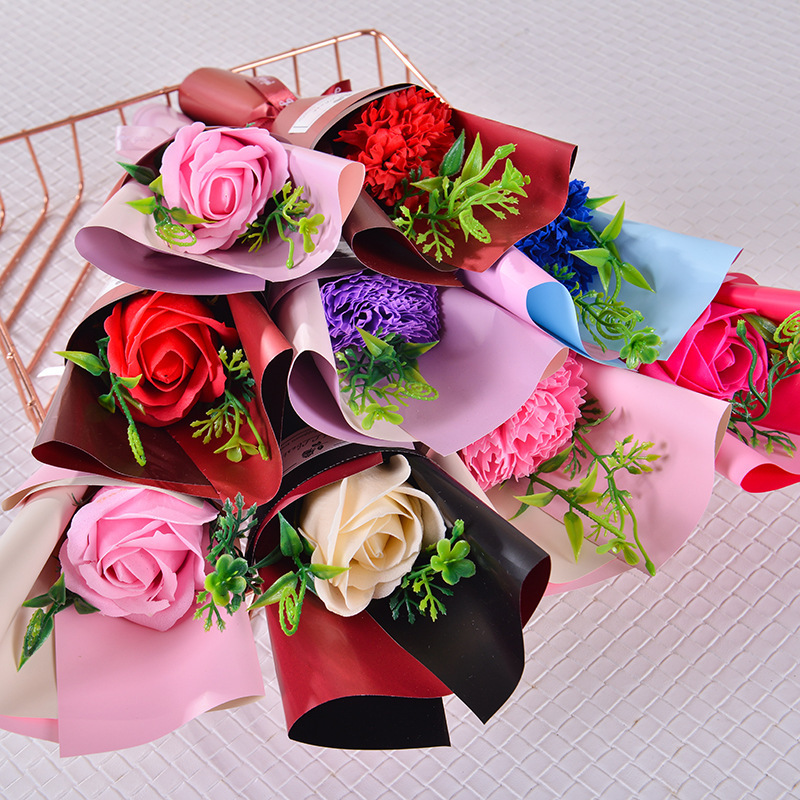 Sweet Flower Soap Flower Artificial Flowers display picture 6
