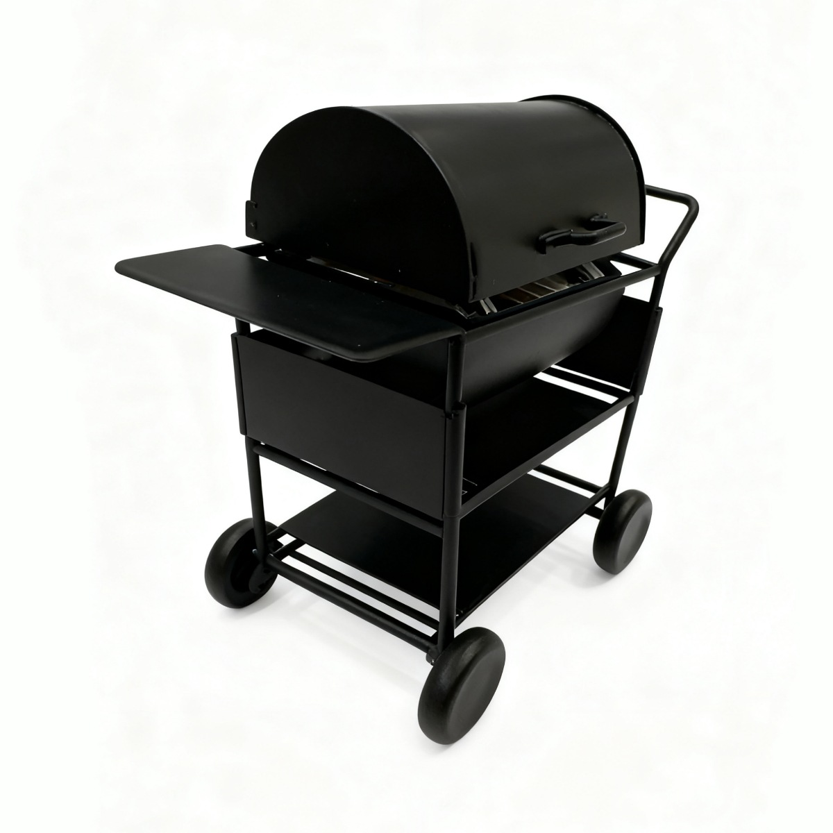 Casa de muñecas mini hierro negro barbacoa al aire libre PARRILLA decoración simulación Barbacoas horno miniatura accesorios la cocina modelo