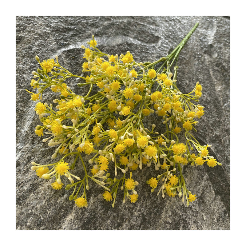 Idílico fresco 5-tenedor 150-cabeza mango pequeño ramo estrellado Estudio de tiro accesorios manojo simulación flores falsas