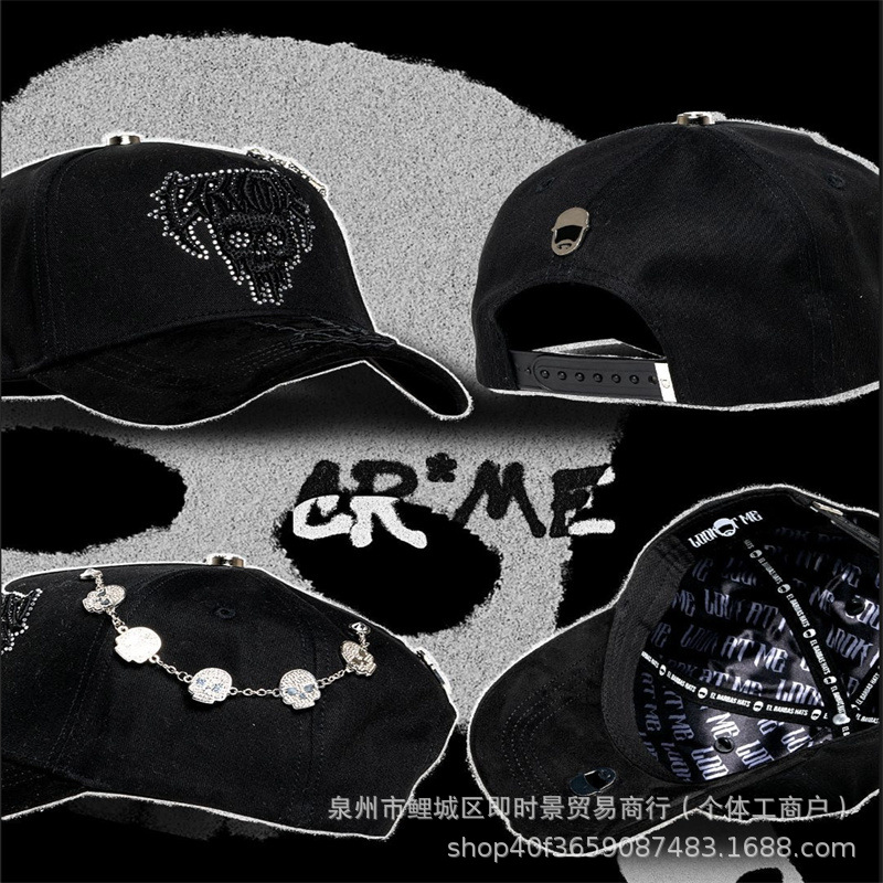 Tide transfronteriza DANDY sombrero gorra de béisbol gorra ajustable bordada gorra de protección solar sombrero de protección solar D - 57