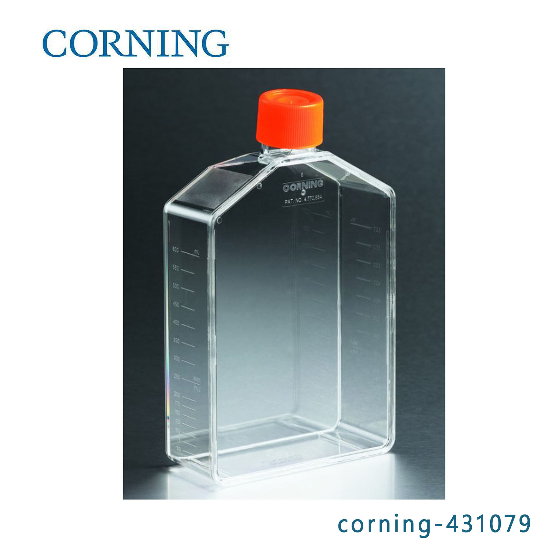 康宁Corning 431079 175c㎡正方斜口细胞培养瓶