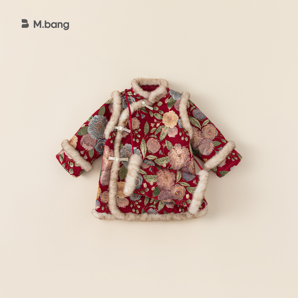 Ropa infantil Youbao, vestido con botones de estilo chino para niñas, traje de Año Nuevo para niños, vestido cheongsam de Año Nuevo para bebés, estilo chino