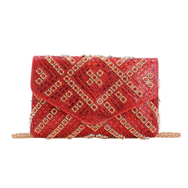 Nueva bolsa de cena transfronteriza, vestido de noche famoso, bolso de diamante, bolso de mano, bolso de hombro, bolso de cena, bolso de mujer