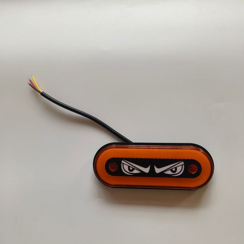 大型トラックの新しいライトガイド LED サイドライト車の防水超高輝度フロアサイドライト 24v 流水ステアリングタイヤウエストライト|undefined