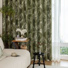 新款法式复古雪尼尔提花窗帘轻奢现代简约卧室遮光客厅高级感布料