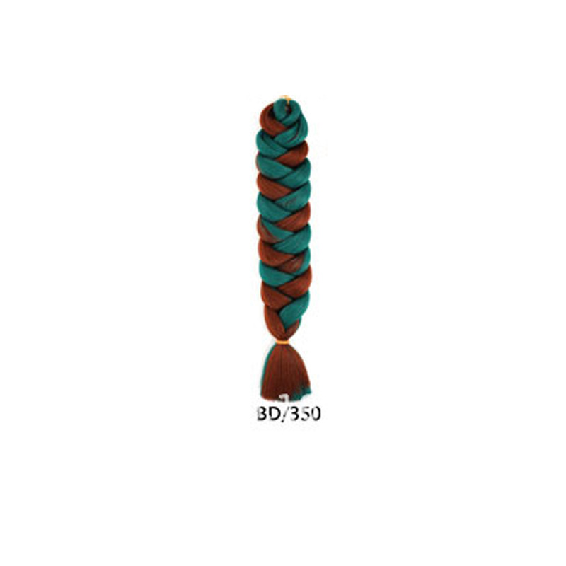165g Fibra química Jacques Trenza grande Jumbo Outre Braid Hair Peluca Trenza sucia africana Trenza torcida