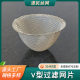 Pipe combustion-supporting Net V-shaped mesh cap woven bowl-shaped stainless steel pipe filter net pipe accessories cone filter