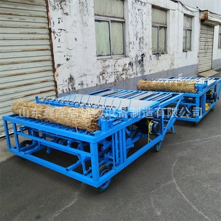 棚舍覆盖草毡机电动草帘机规格西北地区防风沙栅栏机多用途苇帘机