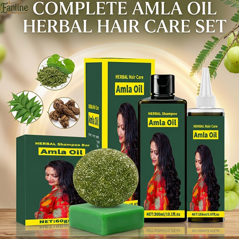 跨境外贸amla hair oil阿姆拉护发精油养发洗发水洗头香皂洗发皂