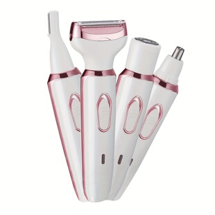 2025 New Cross-Border Dropshipping Women's Electric Shaver 4-in-1 Rechargeable Painless Body Shaver
