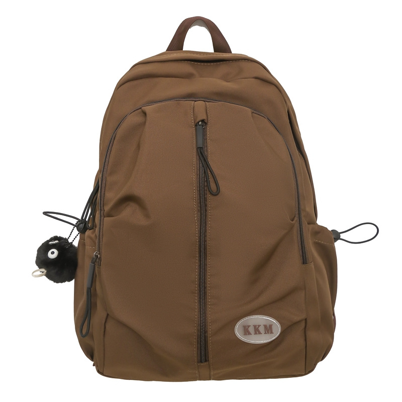 Nueva mochila simple hombre y mujer estudiante mochila de escuela media y secundaria estudiante mochila de gran capacidad Oxford tela Colegio estudiante mochila