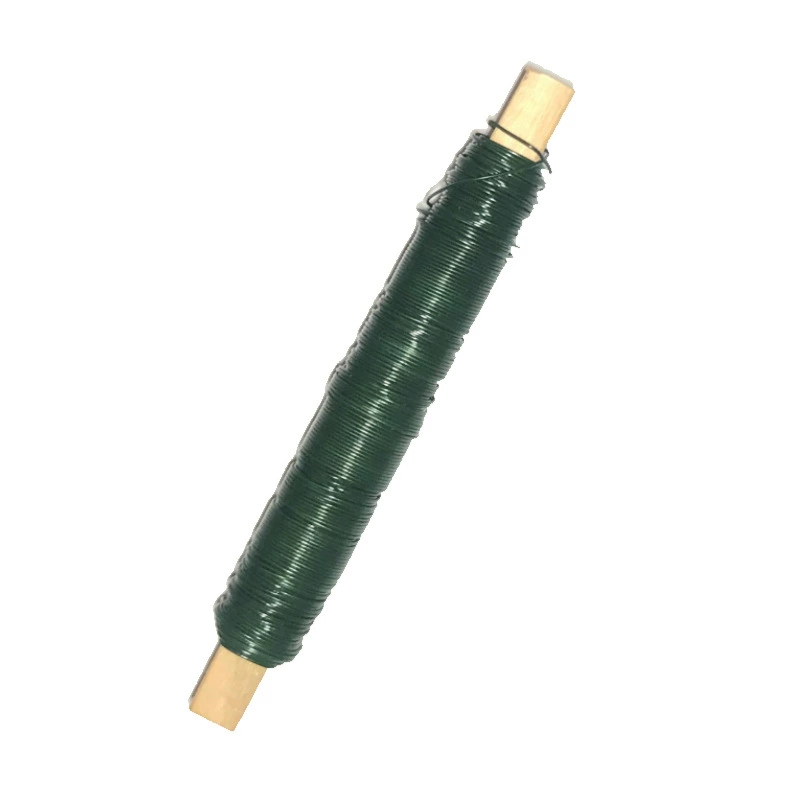 В наличии зеленый цветочный шелк Зеленая краска проволока для рукоделия Рождественский декоративный шелк ручной работы художественный шелк деревянная палочка шелк