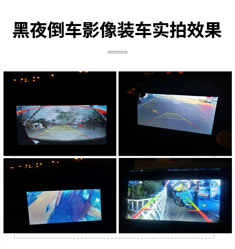 Anti-Oil Theft Truck Hd Night Vision Four-Way Panoramic Blind Spot Warning Pedestrian Alert Touch Sound Control Driving Recorder