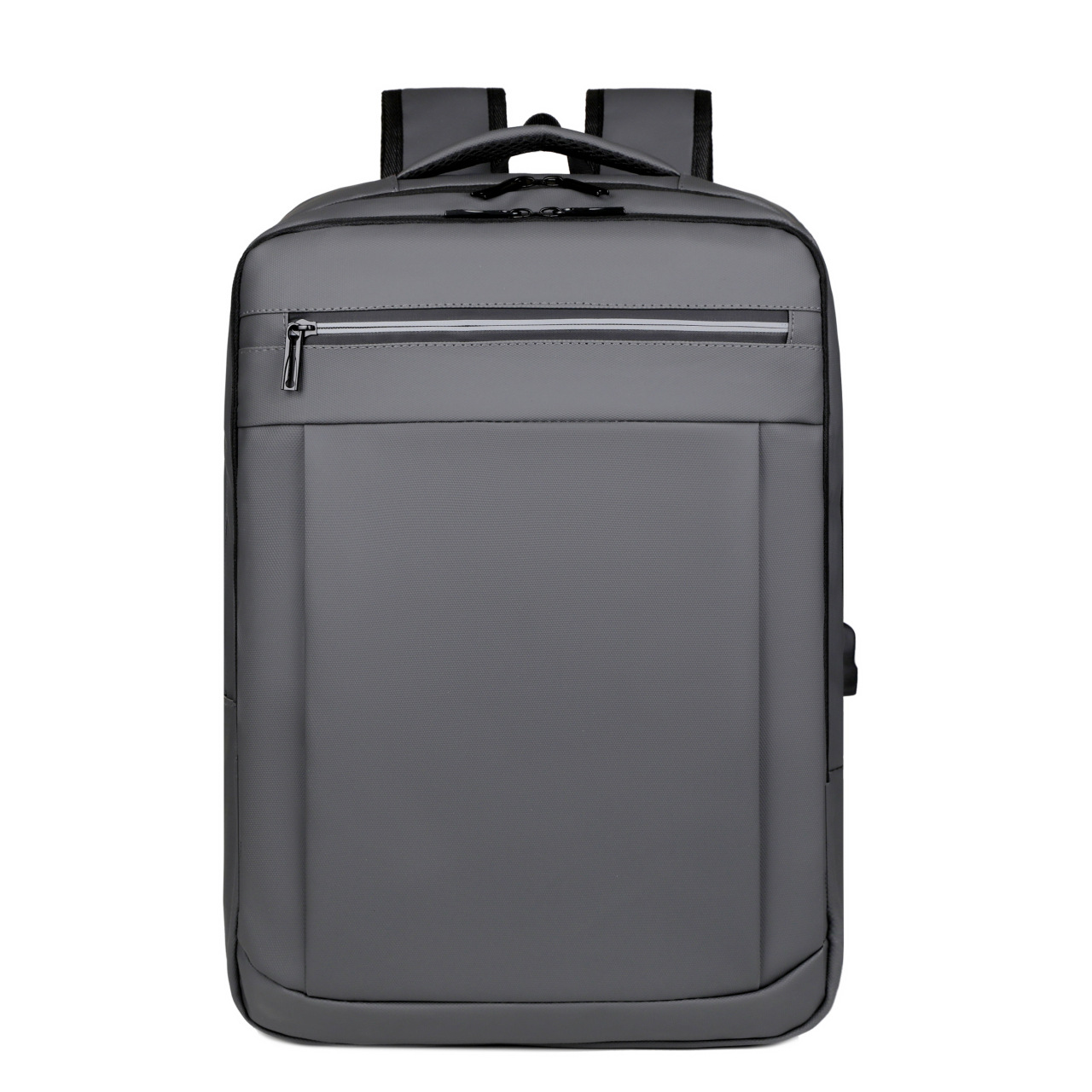 Transfronterizo 2024 nueva mochila de negocios de carga USB para hombres, reducción de carga de gran capacidad, mochila para computadora de viaje