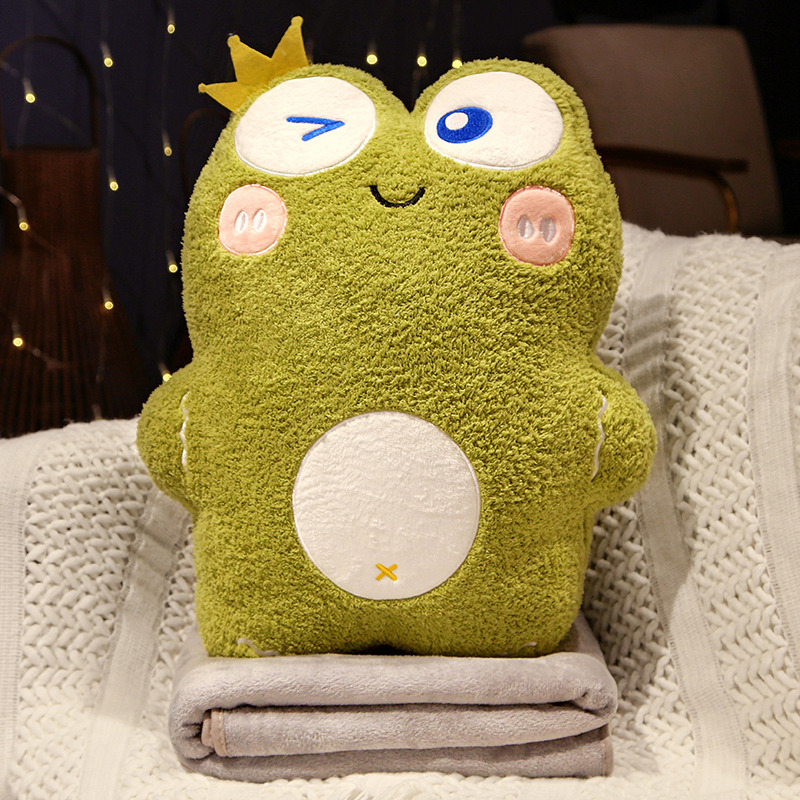 Almohada edredón de doble propósito almohada de las niñas dormir coche almohada dos-en-uno manta Oficina siesta cojín