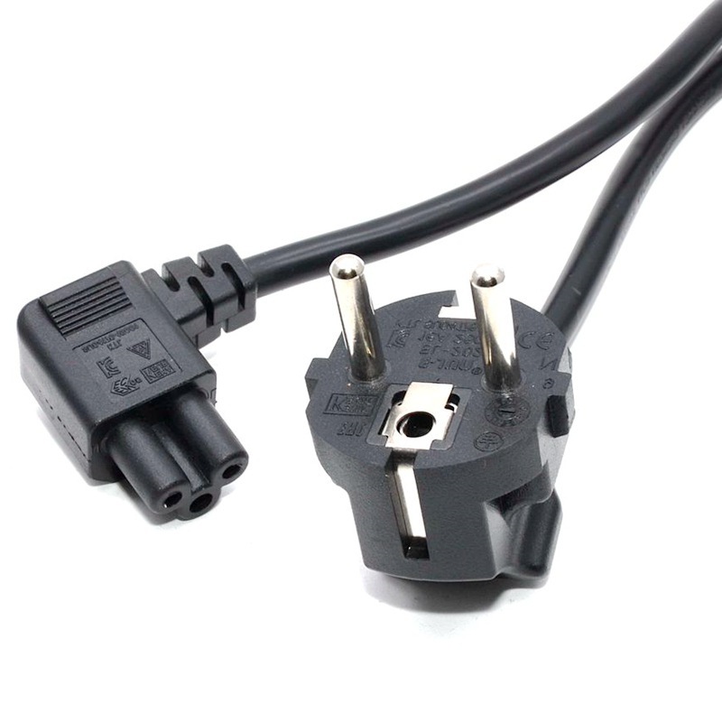 韩规三芯电源线 KC韩标三芯C5梅花尾电源连接线 笔记本电源连接线