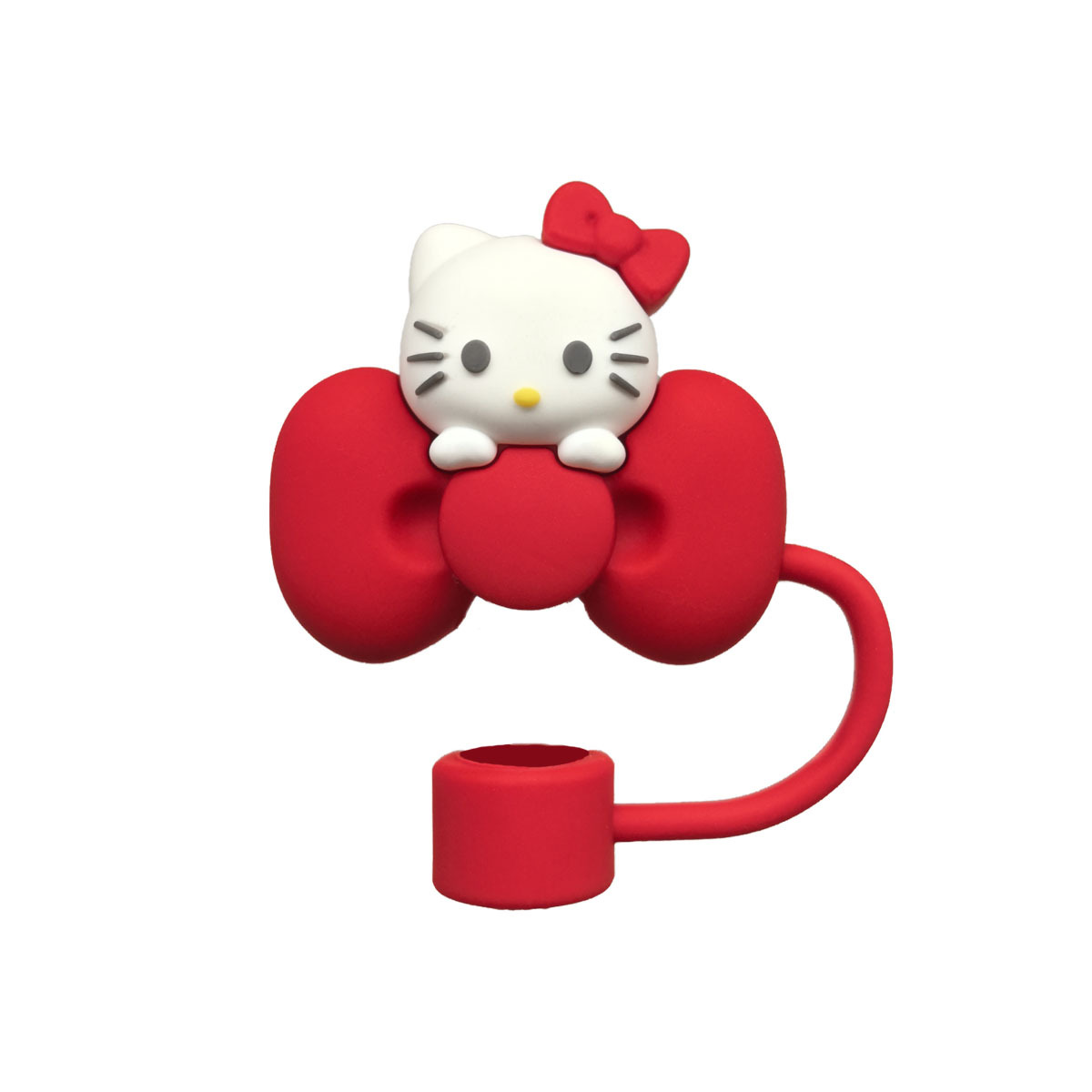 큰 빨간 KT 고양이