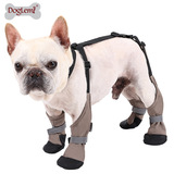 Обувь для домашних собак предотвращает грязные и не удаляйте ремни теплые золотистые ботинки для собак для домашних животных поставляют антикратные артефакты