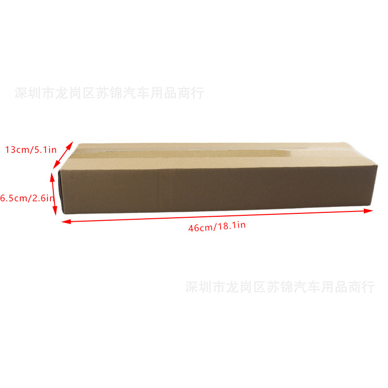 Car Modification Rear Corner Guard, Rear Bumper for Sedan, Carbon Fiber Blade Corner Protector, Rear Shovel Bumper, Rear Spoiler Universal