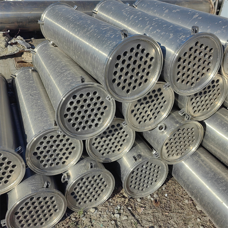 二手自动化冷凝器 不锈钢100平方换热设备 二手冷却设备热交换