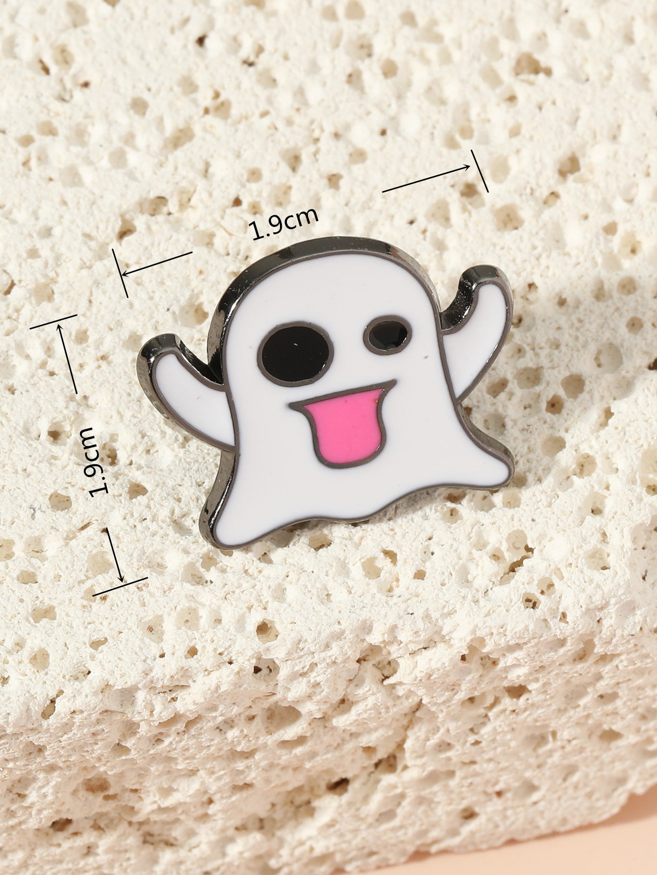 Fashion Ghost Alloy Stoving Varnish Unisex Brooches display picture 1