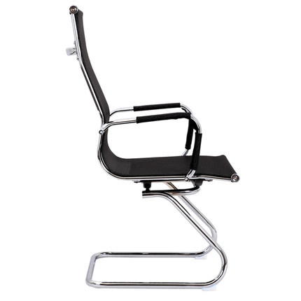 Silla de ordenador, silla de oficina, silla para reuniones de personal, silla con respaldo ajustable, silla giratoria, silla de malla, diseño para sala de estudio, ergonómica.