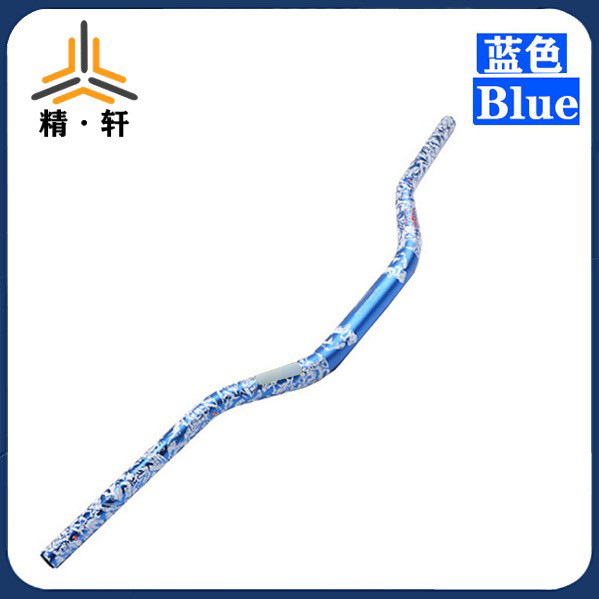 Manillar de motocicleta todoterreno de diámetro variable, grifo de aleación de aluminio de 28mm, manillar de dirección de calavera, manillar modificado