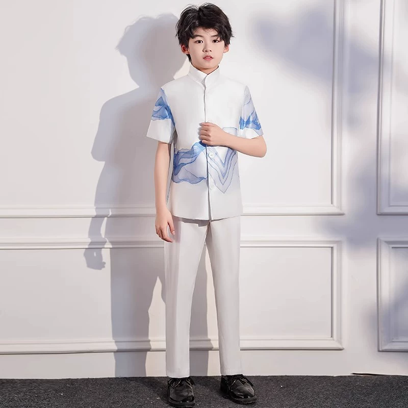 Чжуншань костюм для мальчиков в китайском стиле детский хор