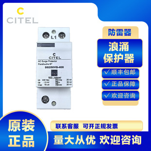 citel surge protector DS250VG-400 lightning protection device lightning surge arrester 4p low voltage three-phase primary SPD