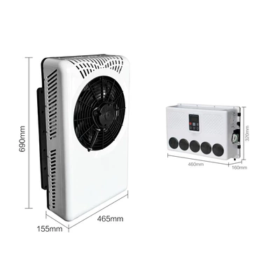 Heater for Light and Automotive air conditioning - split-type-backpack-five-holes-10