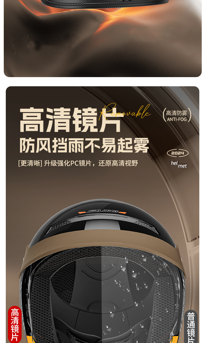 Cross-Border Exclusive Supply of Fashionable Electric Vehicle Helmets, All-Season Unisex Safety Helmets, Adjustable Half-Helmets, Motorcycle Helmets