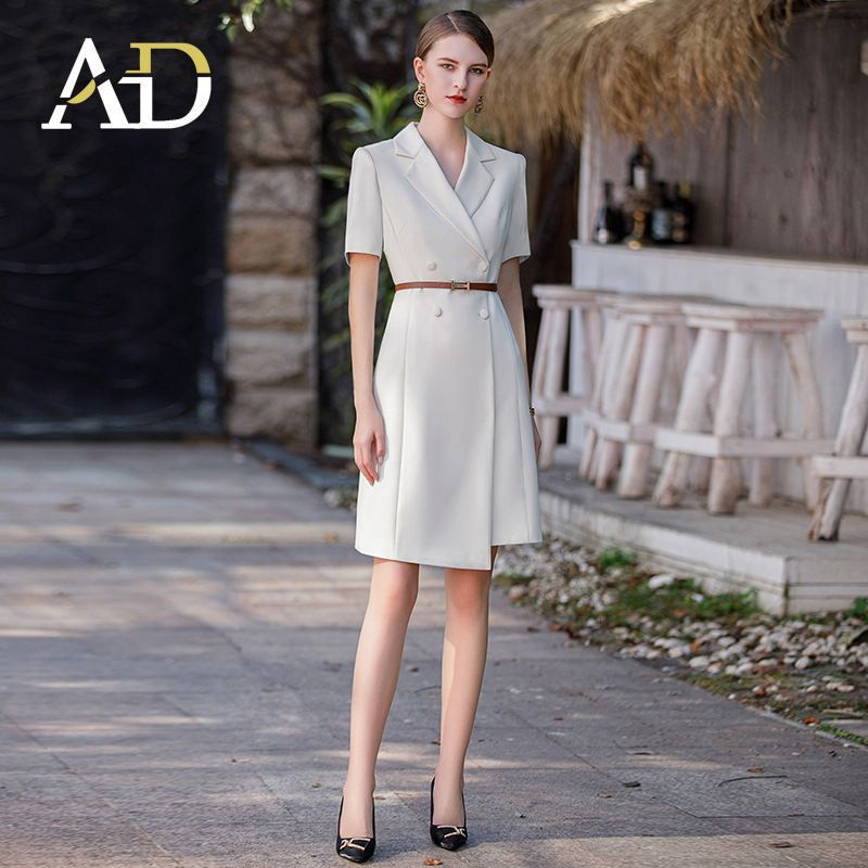 Ad2025 New High-End Socialite Professional Attire, Feminine Slim-Fit Dress, Fashionable Formal Dress, Workwear