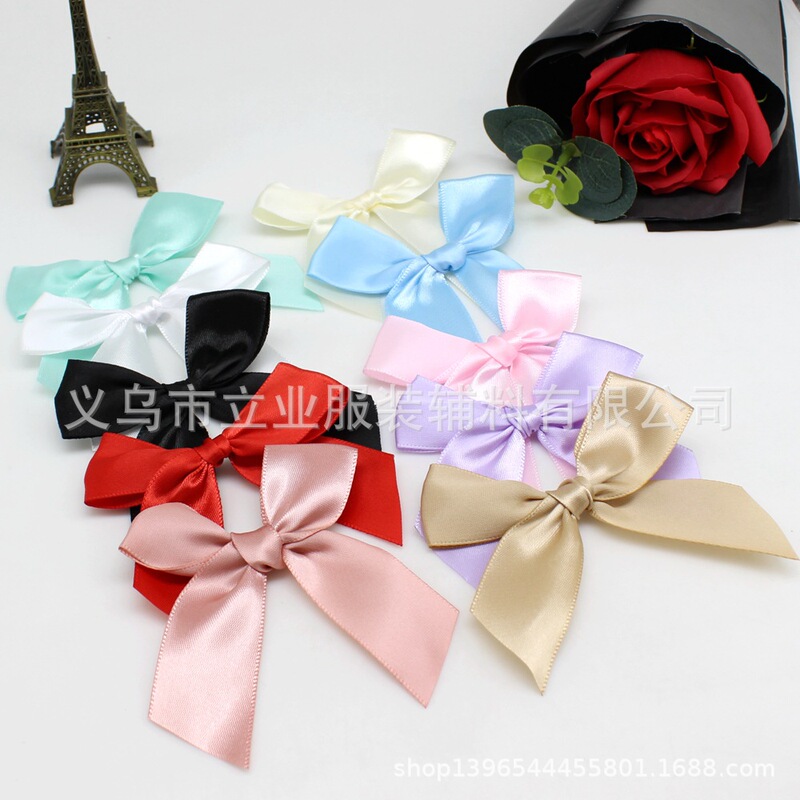 85mm Size 2.5cm Wide Polyester Ribbon Ribbon Bow Handmade Large Bow Packaging Decoration