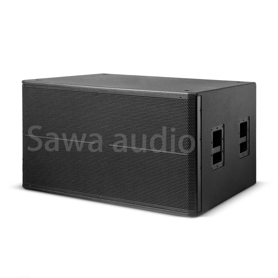 Doble 18 pulgadas subwoofer altavoces profesionales al aire libre altavoces de alta potencia conferencias bar escenario sonido de matriz lineal