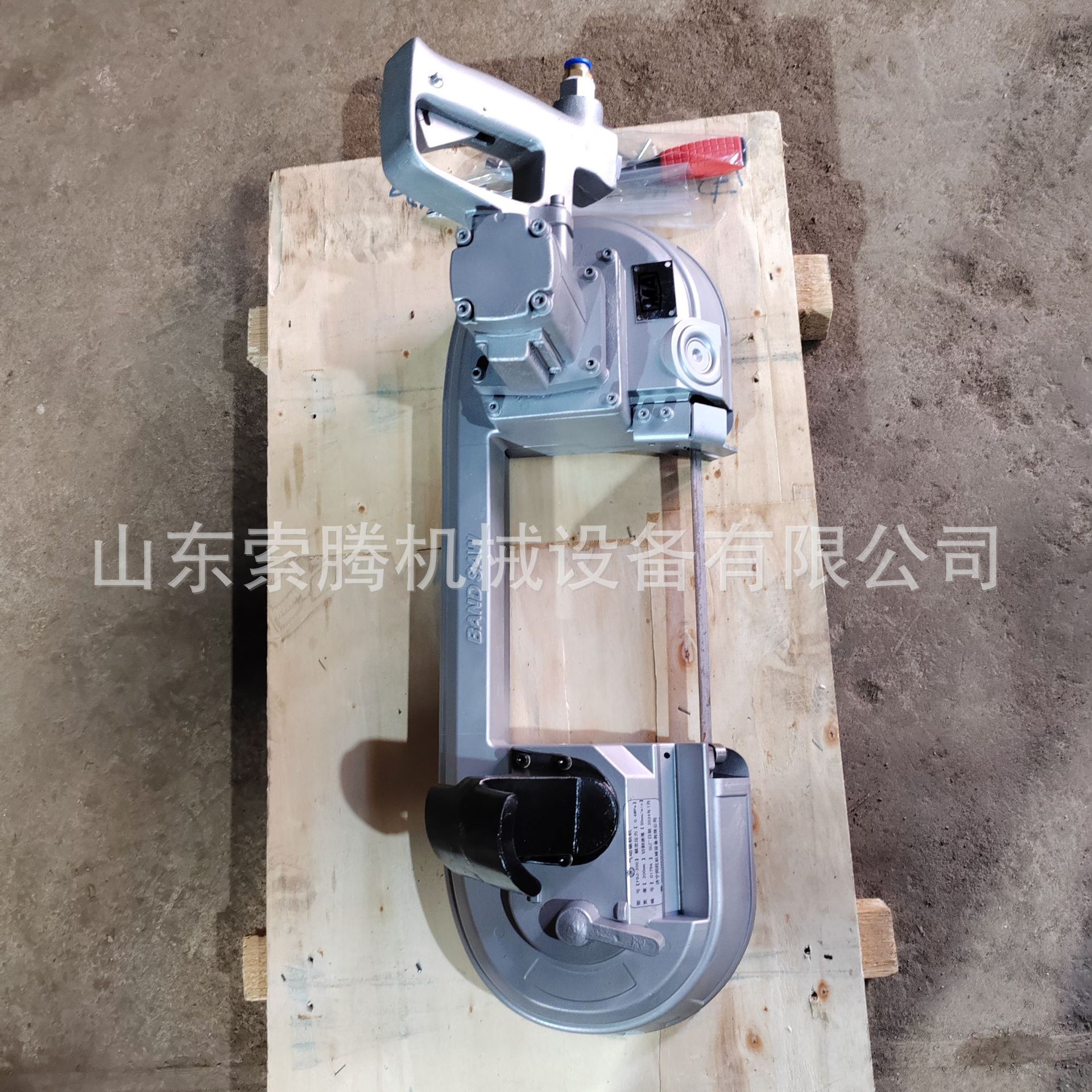 带锯气动切割机 矿用无火花锯轨机 气动钢轨锯轨机 厂家
