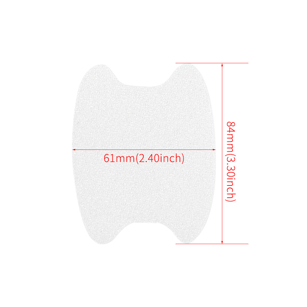 Adecuado para accesorios modificados de brazalete de coche, antideslizante, antiarañazos, pegatinas protectoras, pegatinas esmeriladas decorativas, modelos universales