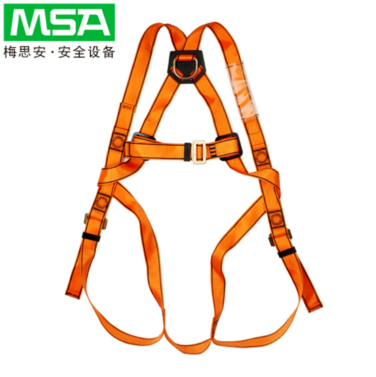 MSA梅思安10128052轻便全身式安全带 中号 不含腰带 高空作业