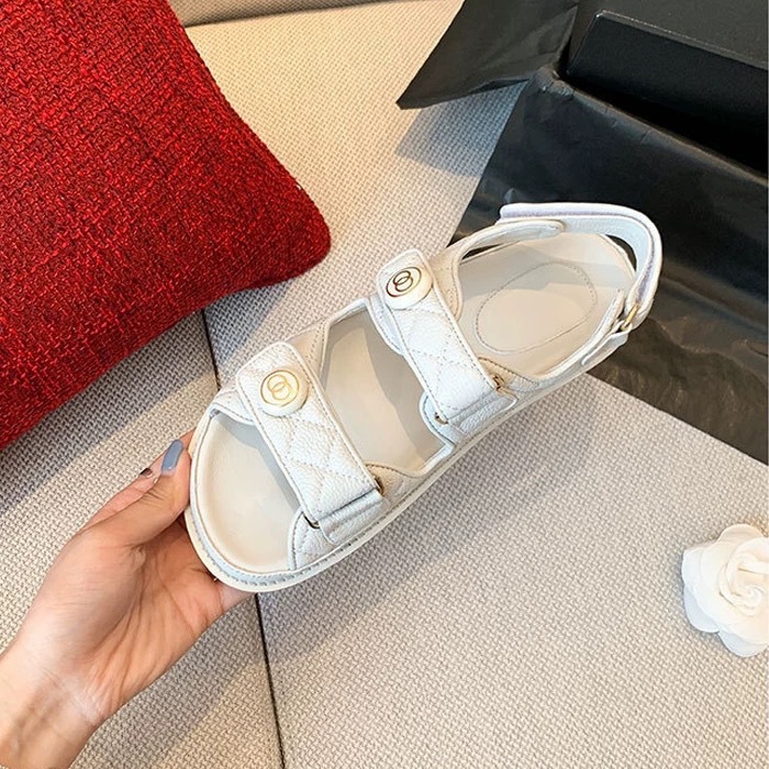 화이트 더블 링 버클