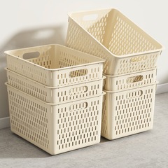 家庭用スナックおもちゃ収納プラスチック収納バスケット寮デスクトップブックオーガナイザーボックス収納ボックス雑貨収納ボックス