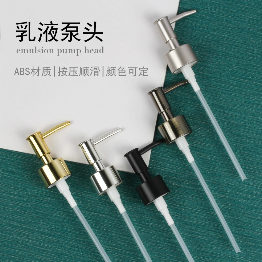 Пластиковые однослойные остроконечные головки насоса эмульсия с гальваническим распылителем мыла для рук Нажмите на компрессор для ванны аксессуары Немецкий распылитель