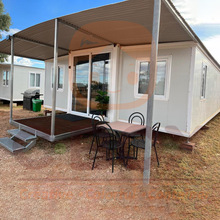 双翼折叠箱房住人办公折叠集成房屋拓展活动房三合一扩展集装箱房