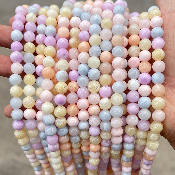 round beads jade