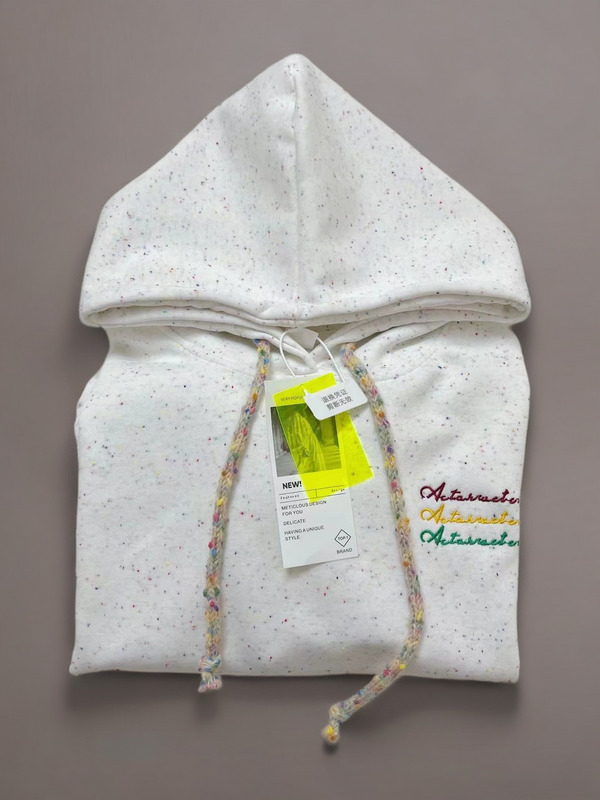 アメリカのレトロな刺繍のデザイン感とパーカーの女性秋冬の新型ファッションinsの怠惰な風のパーカーのコート|undefined