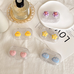 Transparent invisible glasses, washer, box, handmade