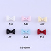 Japanese cute matte bow tie for manicure with bow, three dimensional universal nail polish, decorations, new collection, 3D