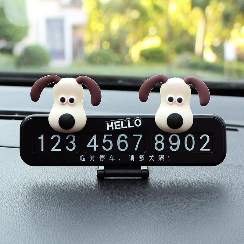 Coche trasero cabeza perro 3D 3D pegatinas de silicona coche gancho coche multi-asiento coche gancho asiento trasero gancho